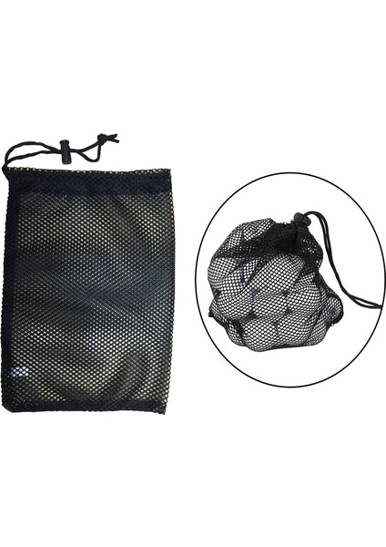 Siyah Golf Top Çanta Naylon Mesh Depolama Torbaları Kablo Kilidi Çamaşırhane Dişli Net Poşeti Kapasitesi 48 Toplar (Yurt Dışından) indirimleri