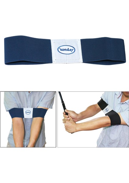 Elastik Golf Salıncak Eğitim Yardım Kol Bandı Duruş Hareket Golf Düzeltme Kemer Mavi (Yurt Dışından) indirimleri