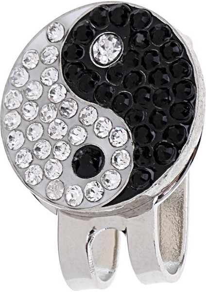 Golf Kapı Visor Üzerinde Parlak Yin Yang Manyetik Şapka Klip Golf Top Marker Klipsi (Yurt Dışından) indirimleri