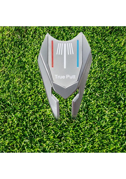 Divot Onarım Çatal Golf Topu Marker Divot Onarım Aracı Uygulama Golfçü Gümüş (Yurt Dışından) fırsatları