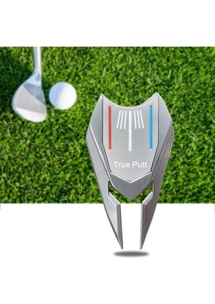 Divot Onarım Çatal Golf Topu Marker Divot Onarım Aracı Uygulama Golfçü Gümüş (Yurt Dışından) indirimleri