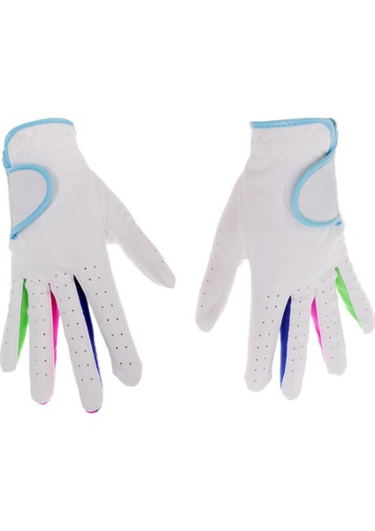 Golf Eldivenleri Tam Parmak Çocukları Açık Spor Çocukları Nefes Alabilen Eldiven 14 (Yurt Dışından)