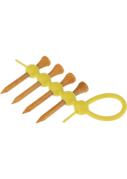 Mini Golf Tee Tutucu Alet Taşıyıcı Klip + 4 Parça Ahşap Golf Tee Set Sarı (Yurt Dışından) modelleri