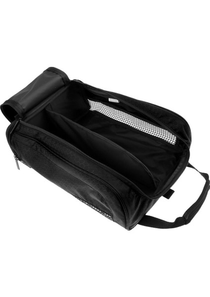 Seyahat Sporları Golf Ayakkabı Çantası Fermuar Depolama Çantası Tutucu Siyah (Yurt Dışından)