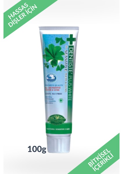 Sensitive Hassasiyete Karşı Bitkisel Diş Macunu Tüp 100gr modelleri