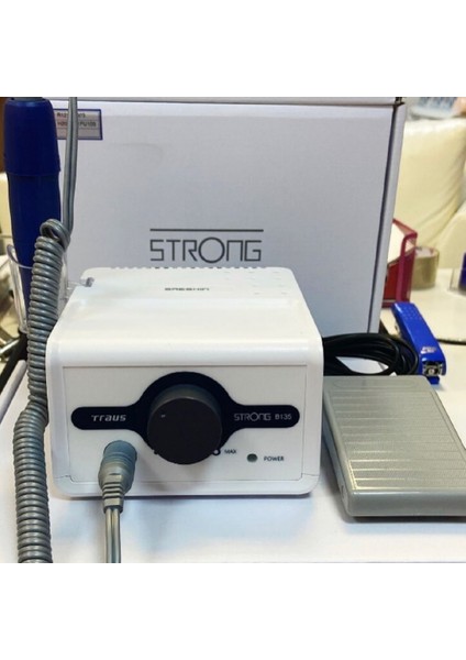 Ellea Naıl Strong B135 Profesyonel Elektirikli Freze Törpü Makinesi 40.000 Rpm 70 Waat