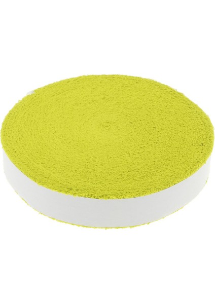 Tenis Squash Için Havlu Bant Badminton Raket Overgrip Sarı Sarı