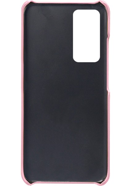 Xiaomi Için 12 Lite 5g Çift Kart Yuvalı Pu Deri Kaplamalı Sabit Pc Sabit Pc Anti-Çizelge Kabuğu-Gül Altın (Yurt Dışından)