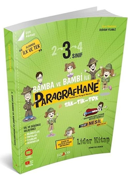 3. Sınıf Bamba Ile Paragrafhane