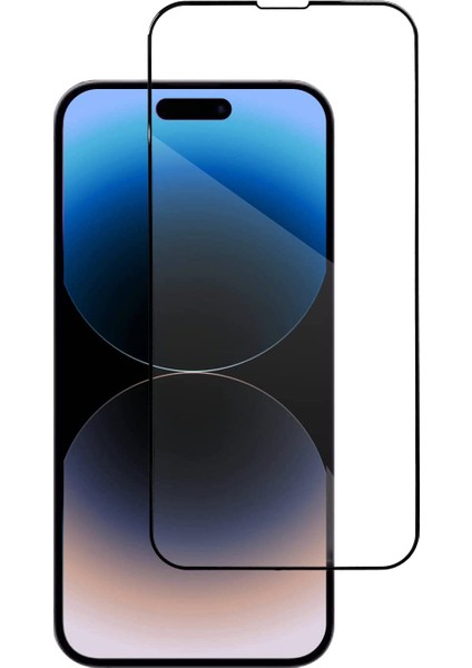 iPhone 14 Pro Uyumlu Tam Kaplayan Mat Seramik Ekran Koruyucu Parmak Izi Yapmaz Kırılmaz Cam