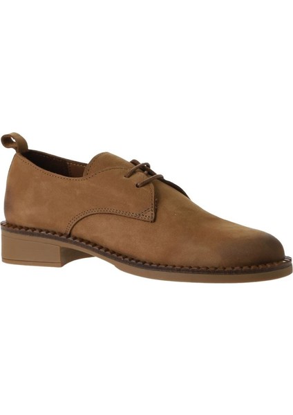 Taba Açık Nubuk Kadın Klasik Ayakkabı modelleri