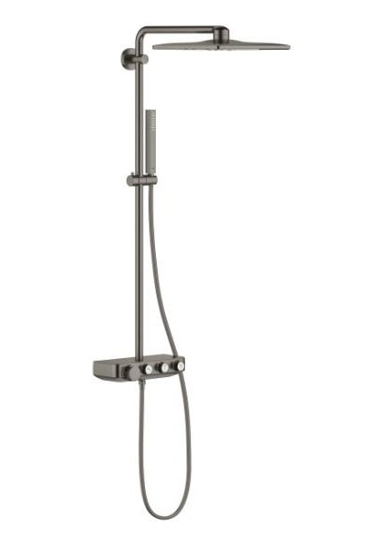 Euphoria Smartcontrol System 310 Cube Duo Duvara Monte Termostatik Bataryalı Duş Sistemi - 26508AL0