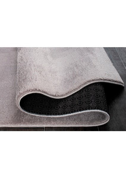 Relax Gri Yumuşak Halı Kaymaz Taban Kesme Yıkanabilir Yolluk modelleri