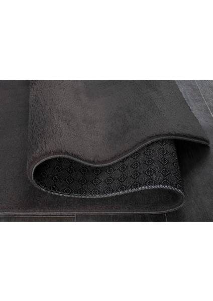 Relax Antrasit Yumuşak Halı Kaymaz Taban Kesme Yıkanabilir Yolluk modelleri