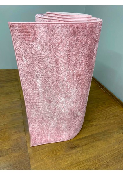 Nova Pudra Yıkanabilir Kaymaz Taban Halı Dekoratif Yumuşak Kesme Yolluk indirimleri