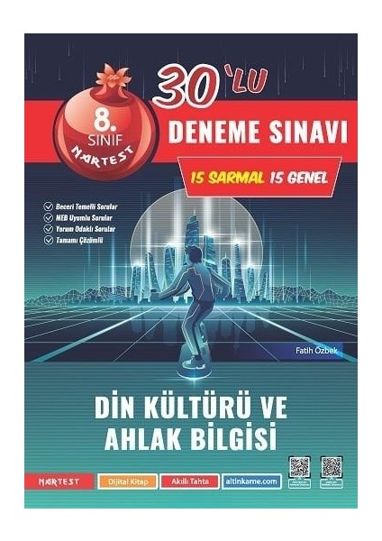 8. Sınıf LGS Yeni Koyu Kapaklı Din Kültürü 30 Deneme