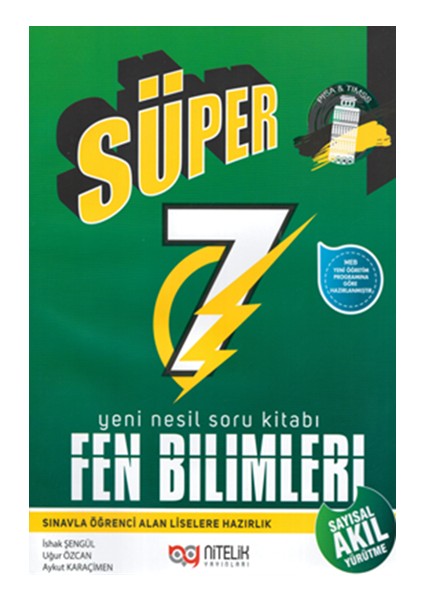 7. Sınıf Süper Fen Bilimleri Soru Bankası - Güncel