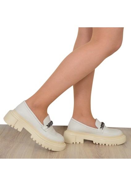 1088 Kadın Hakiki Deri Loafer Ayakkabı fiyatları