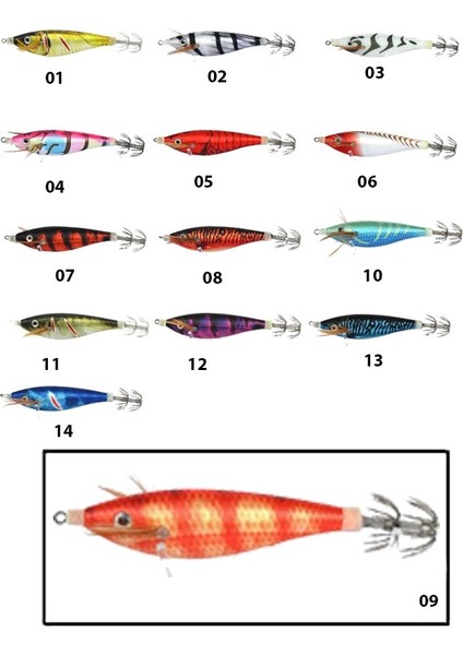 3015 Kalamar Zokası 7cm Toto Zogga Squid
