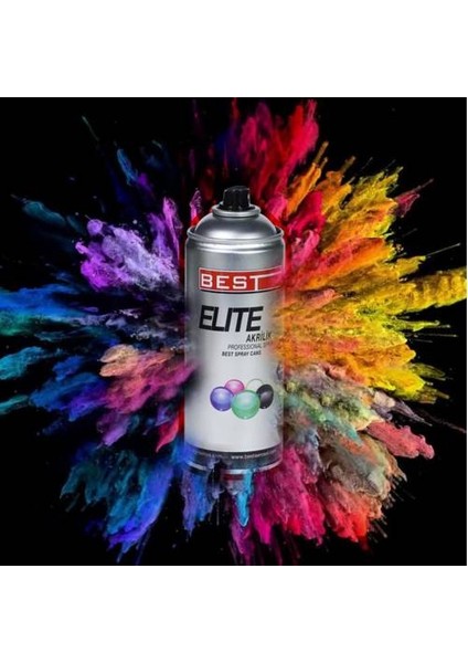 400 ml Mat Siyah Sprey Boya Metal ve Plastik Boyası
