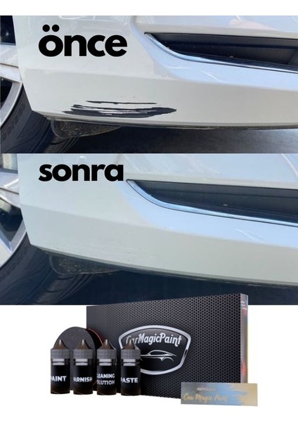 Toyota 070 Inci Beyazı Rötüş Boyası Rötüş Çeliği Seti