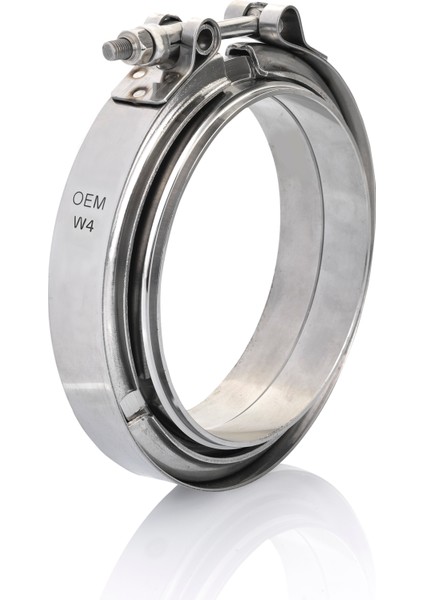 V-Band Flanşlı Kelepçe Paslanmaz Kit 3,5 Inch (Aısı 304)