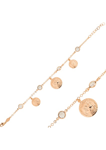 Swarovski Etnik Sallantılı Bileklik