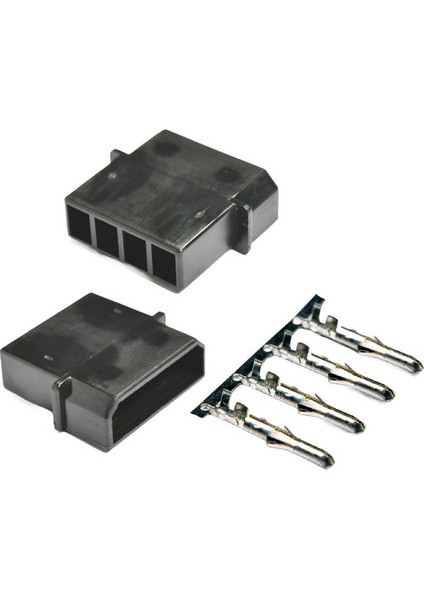 3.5 Ide 4 Pin Erkek Power Konnektör Seti (Molex) (5.08 Mm)