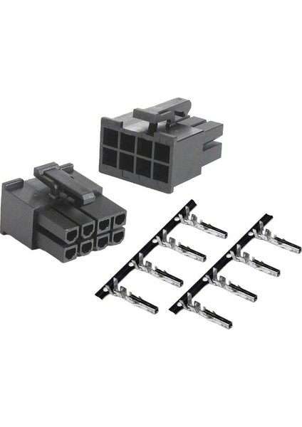 Pcı-E 8 Pin Dişi Power Konnektör Seti (4.20 Mm) (Tümleşik-Yapışık Model)