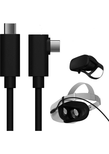 Oculus Quest Link Cable Kablosu 5mt USB 3.2 Yüksek Hızlı Veri Aktarımı Şarj Kablo