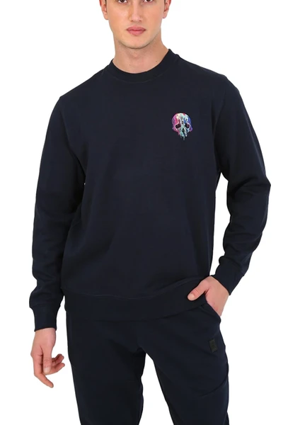 Skull Erkek Sweatshirt ESWTP0001 ESWTP0001018