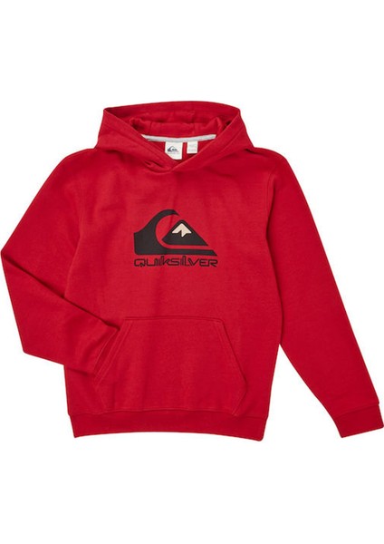 Big Logo Youth Erkek Çocuk Sweatshirt Kırmızı
