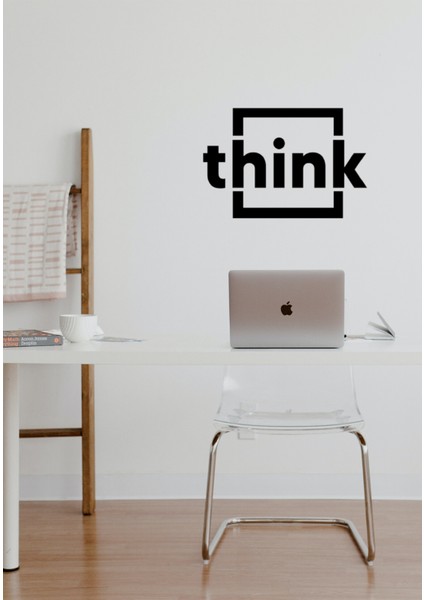 Think Duvar Yazısı Duvar Sticker, Ev Dekorasyonu,ofis Sticker, Oturma Odası Sticker, Salon Sticker