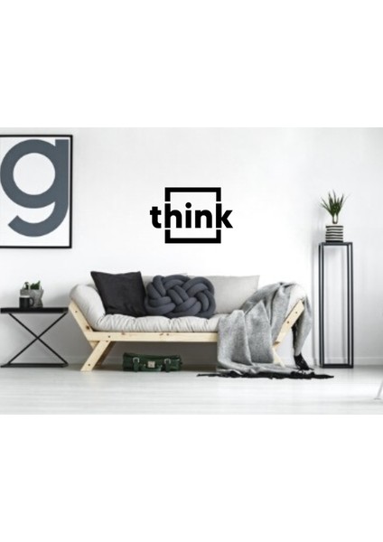 Think Duvar Yazısı Duvar Sticker, Ev Dekorasyonu,ofis Sticker, Oturma Odası Sticker, Salon Sticker fiyatları