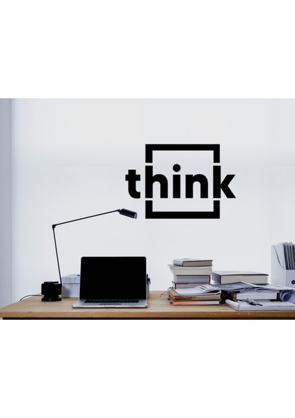 Think Duvar Yazısı Duvar Sticker, Ev Dekorasyonu,ofis Sticker, Oturma Odası Sticker, Salon Sticker modelleri