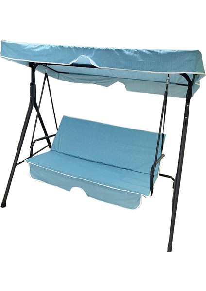 Salıncak Minder Kılıf Takımı(Süngersiz)2 Kişilik Vip Minder-Mavi Kırçıllı fiyatları