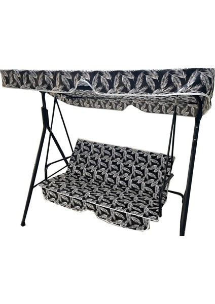 Bahçe Salıncağı Minder Kılıfı 2 Kişilik (Süngerli)Vip Minder-Siyah Tüy fiyatları