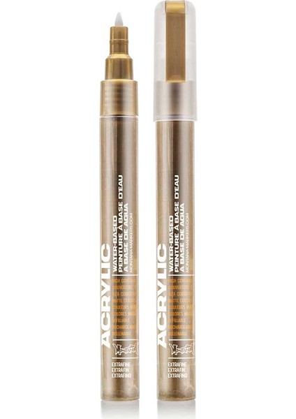 Akrilik Markör Extra İnce Uç 0,7 mm Gold Matt M3010