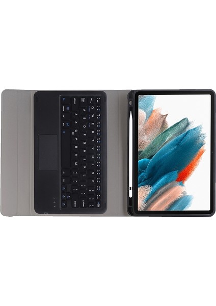 ZH Store Samsung Galaxy Tab A8 2021 Için Klavye+Kılıf Siyah (Yurt Dışından)