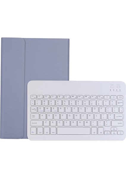 Samsung Galaxy Tab A8 10.5 2021 Için Klavye+Kılıf Mor (Yurt Dışından)