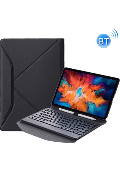 Lenovo Pad Pro 11.5 Inç 2021 TB-J716F Için Klavye + Kılıf Siyah (Yurt Dışından)