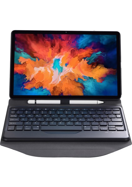 Lenovo Pad Pro 11.5 Inç 2021 TB-J716F Için Klavye + Kılıf Siyah (Yurt Dışından)