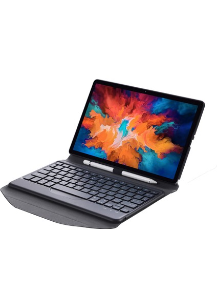 Lenovo Pad Pro 11.5 Inç 2021 TB-J716F Için Klavye + Kılıf Siyah (Yurt Dışından)
