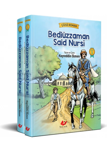 Çizgilerle Bediüzzaman Said Nursi 2 Cilt - Hayreddin Ekmen (Ciltli)