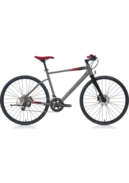 Sportive 350 560H 28" 22-V Hd Mat Antrasit-Siyah-Kırmızı Trekking Bisikleti