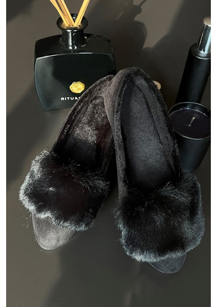 Kadın Ev Ayakkabısı Suni Kürk Detaylı fiyatları