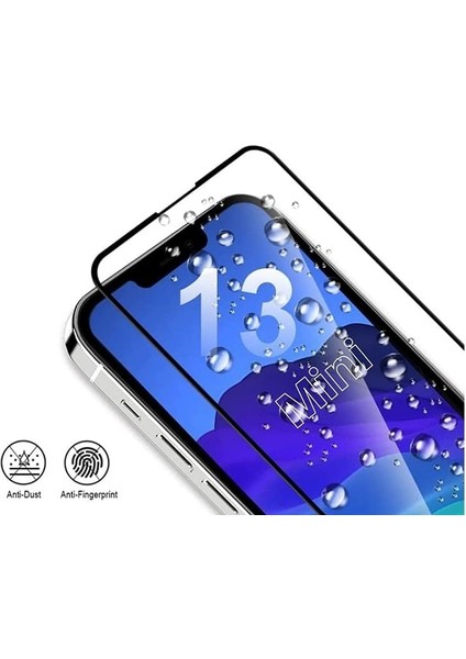 iPhone 13 Mini Ekran Koruyucu 5d iPhone 13 Mini 5.4'' Tam Kaplayan Ekran Koruyucu