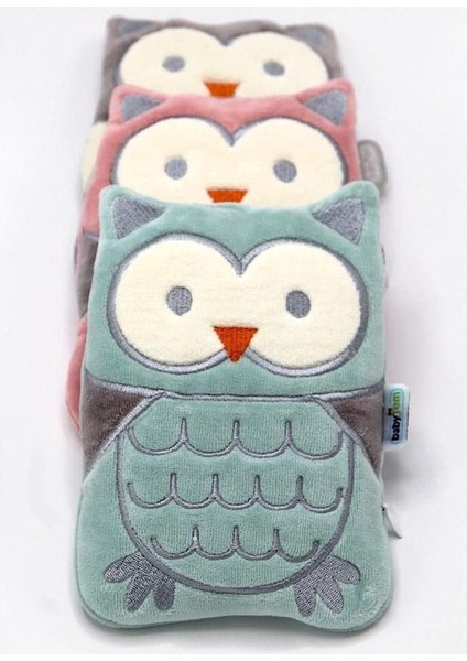 Babyjem 8681049233660 Kiraz Çekirdekli Baykuş Kadife Gaz Yastığı (Yeşil) fırsatları