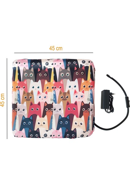 Kedi Isıtıcı Yastık Köpek Isıtıcı Yatak Minder Su Geçirmez Kedi Isıtıcı Pad Isıtıcı Minder