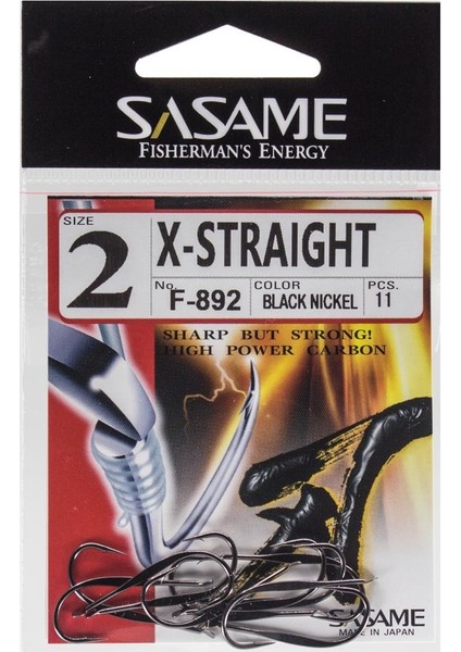 F-892 Bl Nickel S-Straight Olta Iğnesi